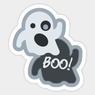 Happy Halloween cute ghost Sticker